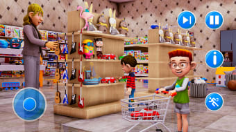 Family Shopping Supermarket 3D