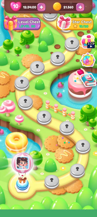 Sweet Cookie Story Mania Match