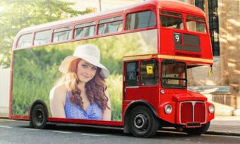 Bus Photo Frame