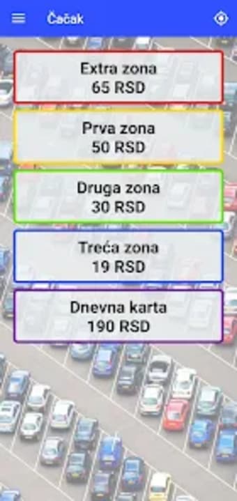Parking Srbija SMS plaćanje