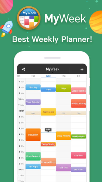 MyWeek - Weekly Schedule Plann