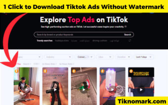 TikNoMark; Download Tiktok Ads, No Watermark!