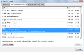 Extensions for Windows