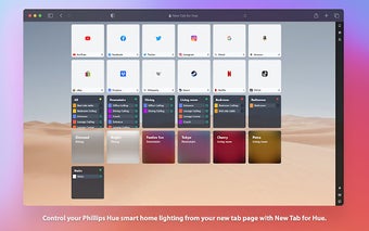 New tab for Hue