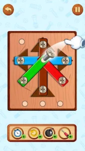 Puzzle Wood Nuts  Bolts Games