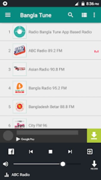 Live FM Bangla Radio - বল রডও - Bangla Tune