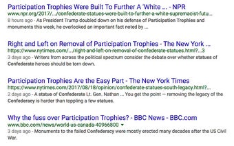 Participation Trophies