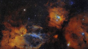 Nebulas in 4K