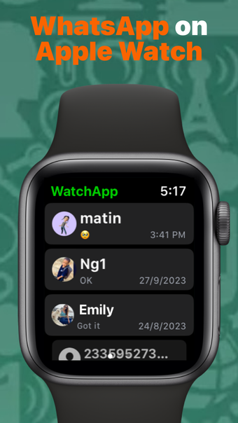 WatchApp - Chat on Watch