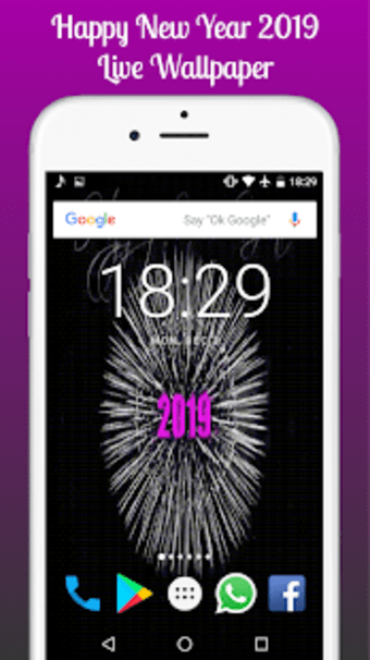 Happy New Year Live Wallpaper 2019 Happy New Year