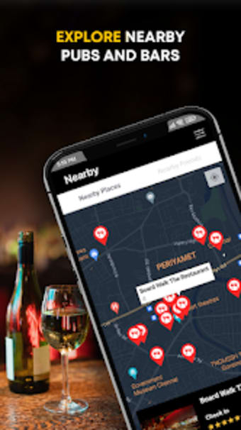LIXR: Find Nearby Pubs  Clubs