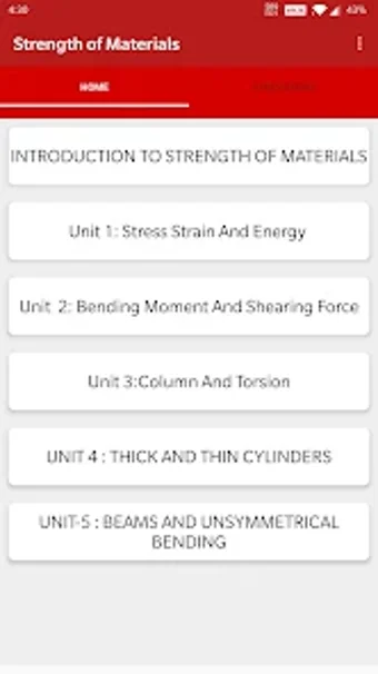 Strength of Materials - SOM