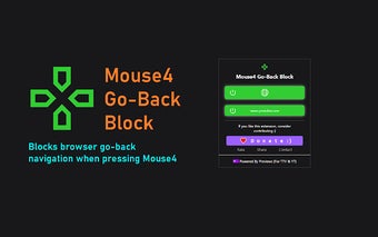 Mouse4 Go-Back Block