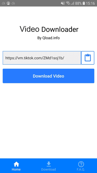 Qload  TT video downloader without watermark