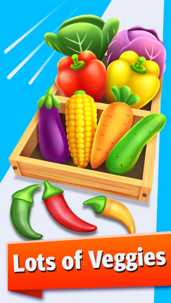 Fresh Veggies Slicer - Vegetable Cutting Games