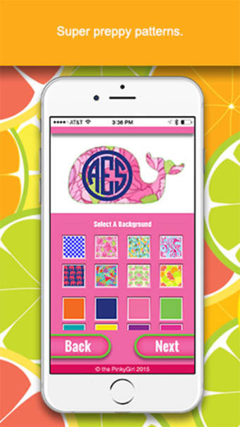 The PinkyGirl Monogram Maker And Text App