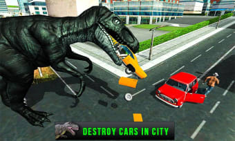 Dinosaur Simulator 3D: Real Dino City Rampage