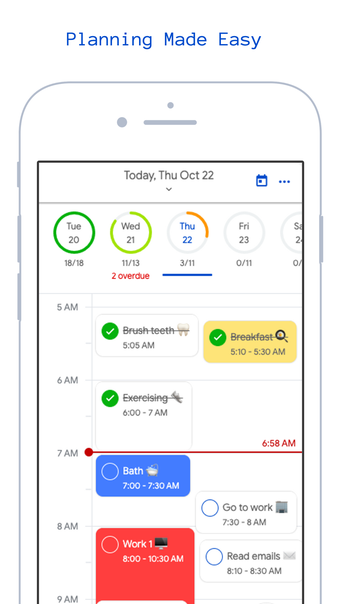 Routine48: time planner