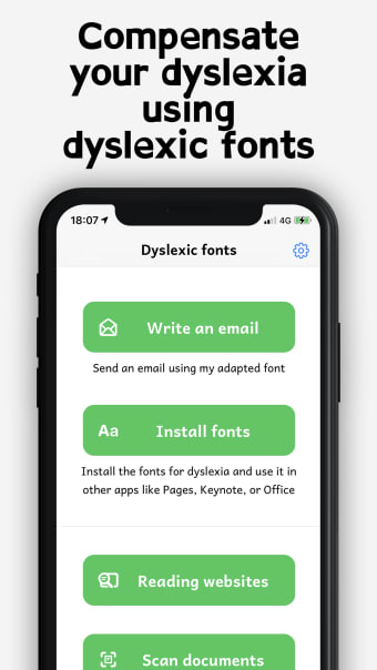 Dyslexia font writing doc help
