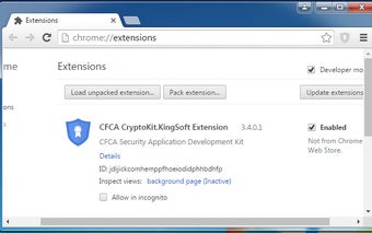 CFCA CryptoKit.KingSoft Extension