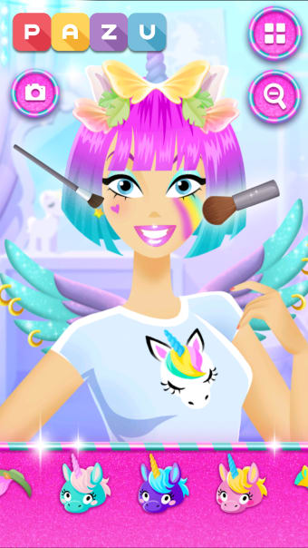 Makeup Girls - Unicorn dress up games for kids