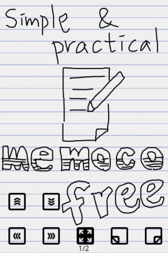 memoco Handwriting Notepad
