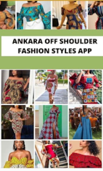 Ankara Off Shoulder Styles