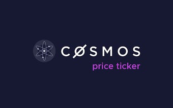 ATOM price ticker