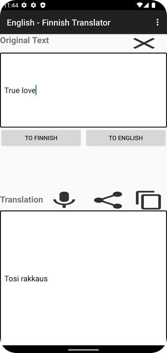 English - Finnish Translator