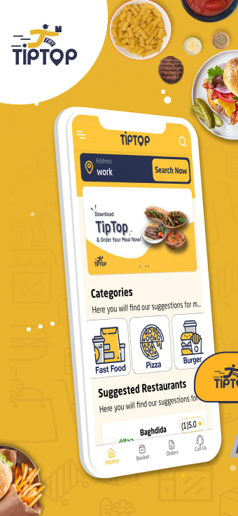 TipTop Iraq Delivery App