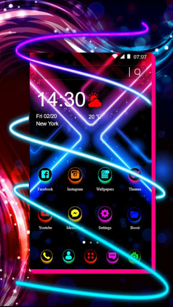 Led Neon Light Themes  Live Wallpapers
