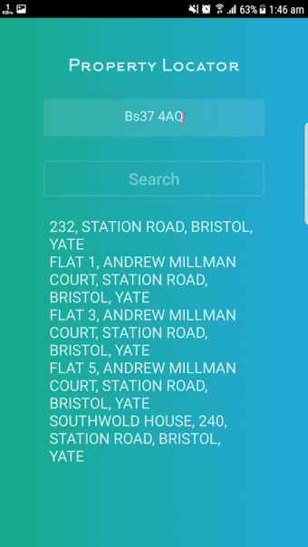 UK Address Finder