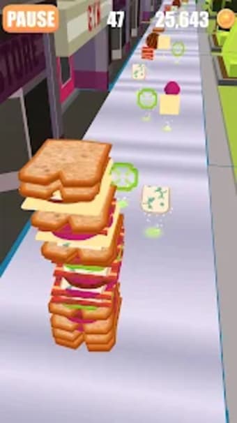 Sandwich Runner 3D Game