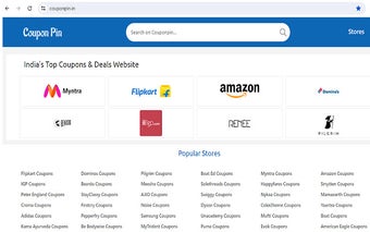 Coupon Finder for online stores by Coupon Pin