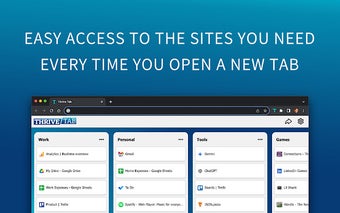 Thrive Tab: The Sites You Need, Blazing Fast