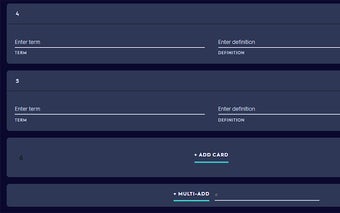 Multi-Card Add for Quizlet