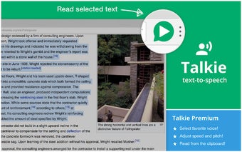 Talkie: text-to-speech, many languages!