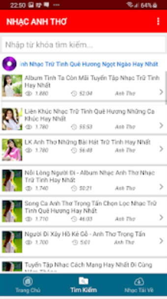 Nhac Anh Tho - Tieng Hat Anh Tho