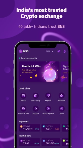 BNS-Crypto Trading Exchange
