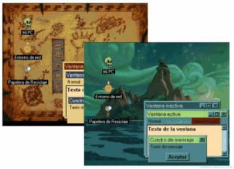 The Curse of Monkey Island Desktop Theme