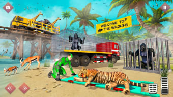 Wild Zoo Animal Transporter: Rescue Animal Games