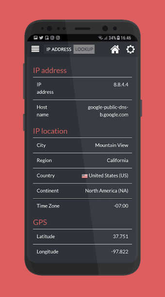 IP Address Geo LOOKUP & WHOIS - Domain, DNS, Speed