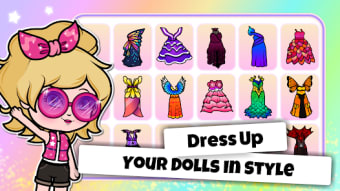 Tizi Dolls Girl Dress Up Games