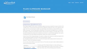 Image 0 for Plain Clipboard Manager