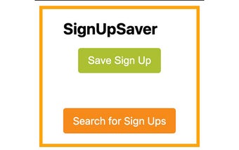 SignUpSaver