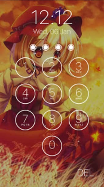 anime lock screen