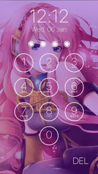 anime lock screen