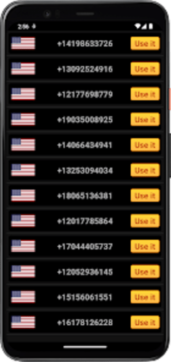 USA Phone Numbers 2nd Number