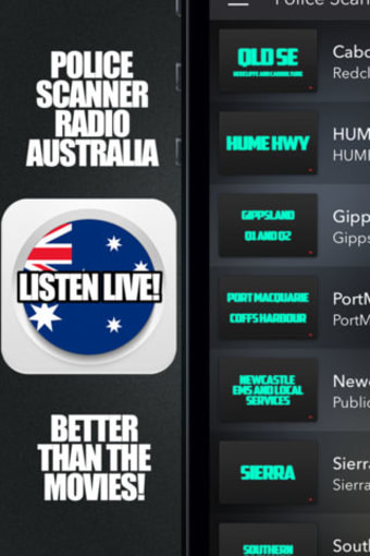 Police Scanner Radio Australia