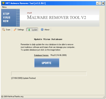 NVT Malware Remover Tool